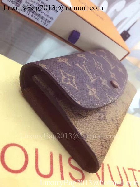 Louis Vuitton Monogram Canvas Emilie Wallet M60136 Brown