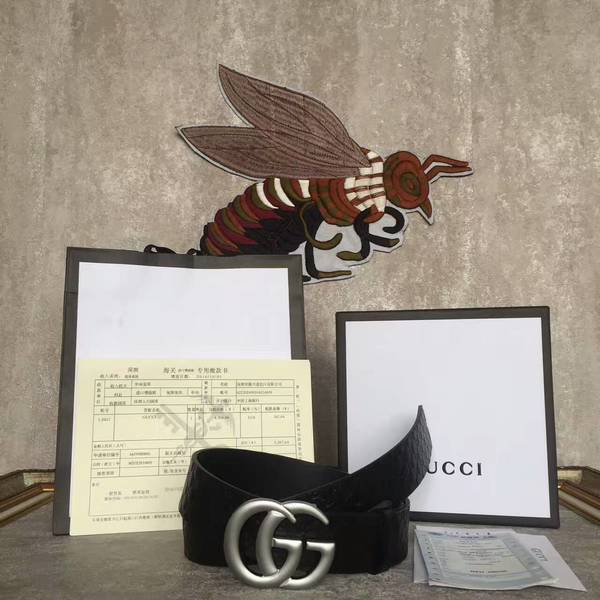 Gucci Original Calf Leather 4.0CM Belt 17419A