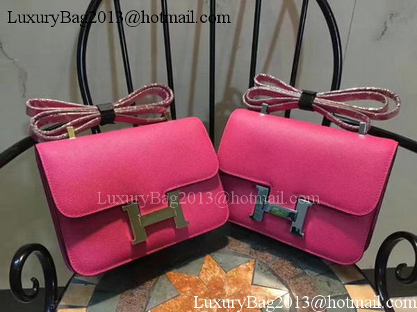 Hermes Constance Bag Calfskin Leather H9978 Rose