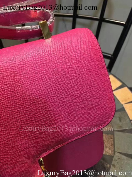 Hermes Constance Bag Calfskin Leather H9978 Rose