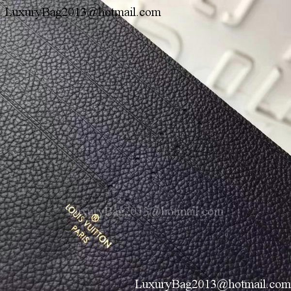 Louis Vuitton Monogram Empreinte POCHETTE FELICIE M64065 Black