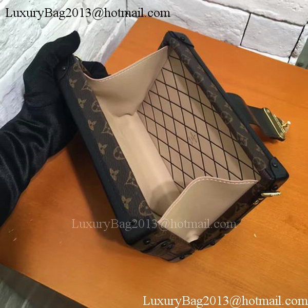 Louis Vuitton Monogram Canvas PETITE MALLE M44199 Black