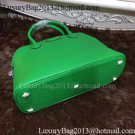 Hermes Bolide 31CM Calfskin Leather Tote Bag B3302 Green