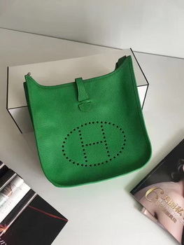 Hermes Evelyne 30cm Messenger Bag E3301 Green