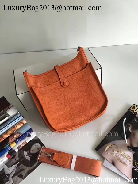 Hermes Evelyne 30cm Messenger Bag E3301 Orange