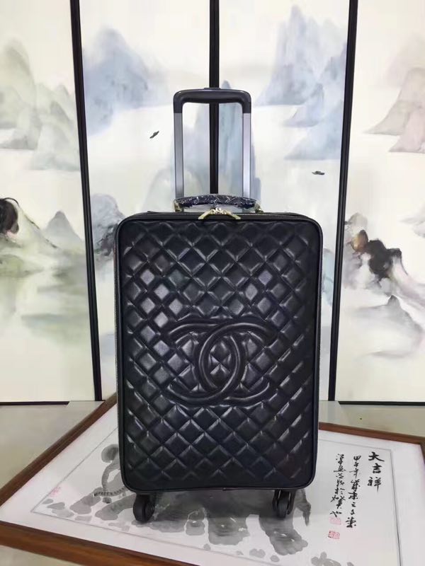 Chanel Travel Luggage 17719 Black