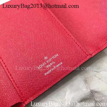 Louis Vuitton Epi Leather TWIST COMPACT WALLET M64414 Red