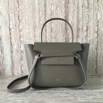 Celine Belt mini Bag Original Leather C98310 Grey