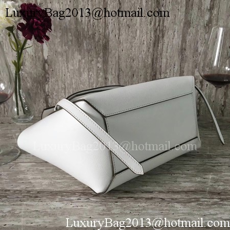 Celine Belt mini Bag Original Leather C98310 White