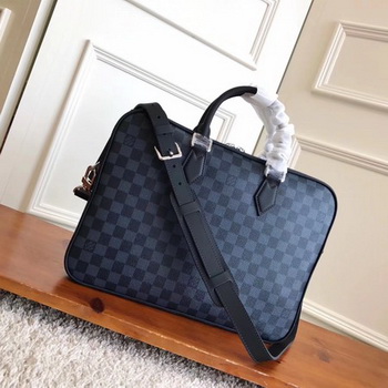 Louis Vuitton Damier Cobalt Canvas DANDY BRIEFCASE N63298