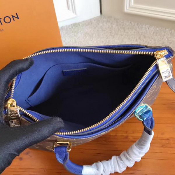 Louis Vuitton Monogram Canvas PALLAS BB M44034 Blue