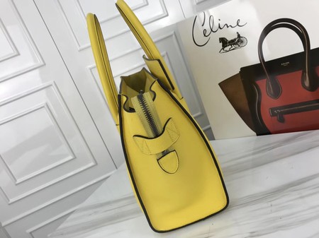 Celine Luggage Micro Tote Bag Original Leather CLY33081M Lemon