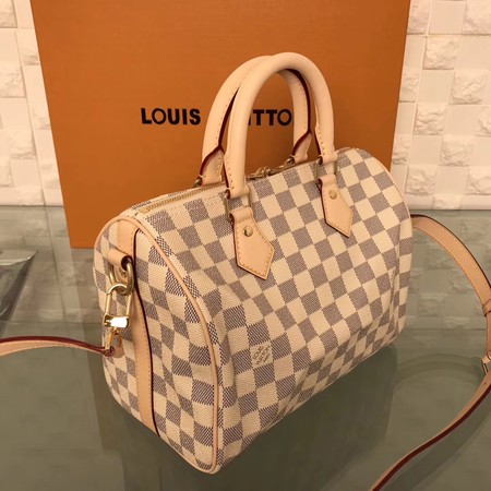 Louis Vuitton Damier Azur Canvas SPEEDY BANDOULIERE 25 N41374