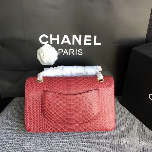 Chanel Original Python Leather Shoulder Bag CF1112CA