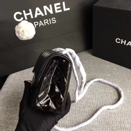 Chanel Classic Flap mini Bag Original Leather A1115 Black