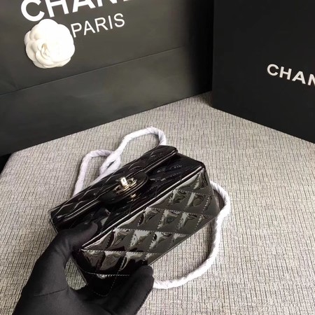 Chanel Classic Flap mini Bag Original Leather A1115 Black