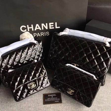 Chanel Classic Flap mini Bag Original Leather A1115 Black