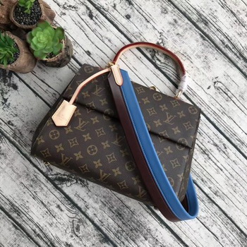 Louis Vuitton Monogram Canvas CLUNY BB M42738 Blue