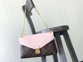 Louis Vuitton Monogram Canvas Pallas Chain Cerise M41201 Pink