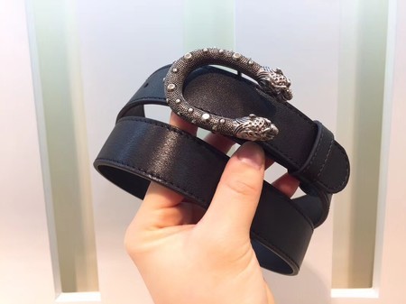 Gucci Leather Belt 414531 Black