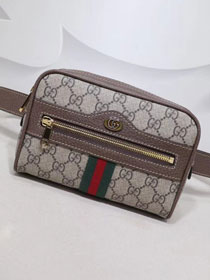 Gucci  GG original canvas ophidia supreme small Pocket 517075 brown