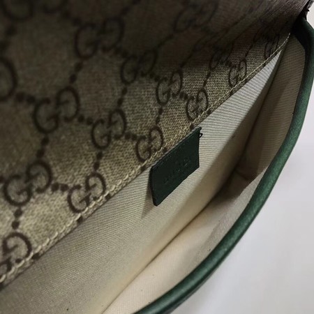 Gucci GG canvas supreme waist pack 489617 green