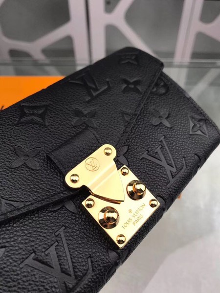 Louis Vuitton Monogram Empreinte PALLAS WALLET M62458 Black