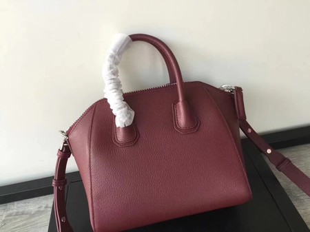 Givenchy Antigona Bag Calfskin Leather G9982 wine