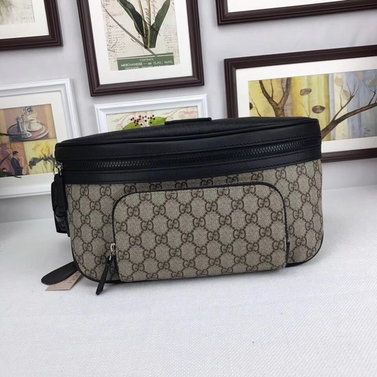 Gucci Soft GG Supreme belt bag 406372 black