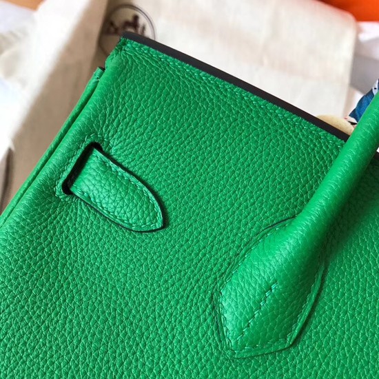 Hermes Birkin Tote Bag Original Togo Leather BK35 green