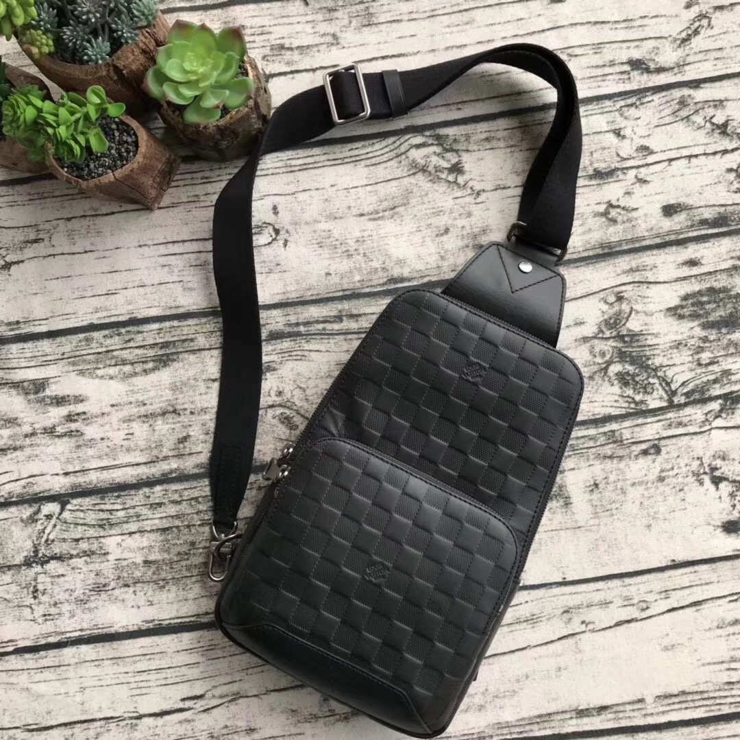 Louis Vuitton Damier Graphite Canvas 41719 black