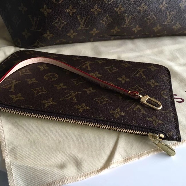 Louis Vuitton Monogram Canvas Original NEVERFULL GM M40990 apricot