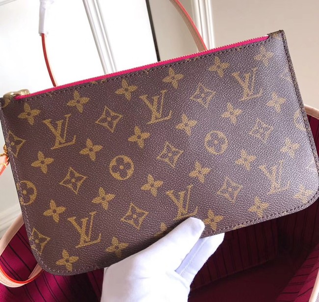 Louis Vuitton Monogram Canvas Original NEVERFULL MM M40997 rose