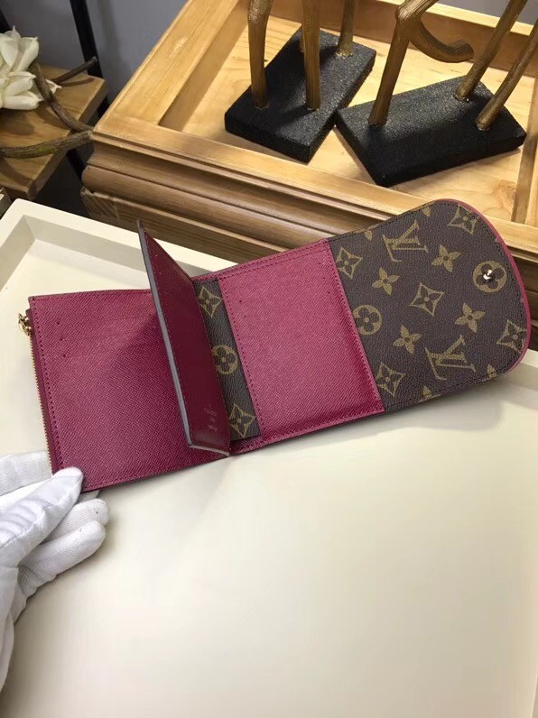 Louis Vuitton Original Monogram Canvas ARIANE WALLET M62036 fuchsia