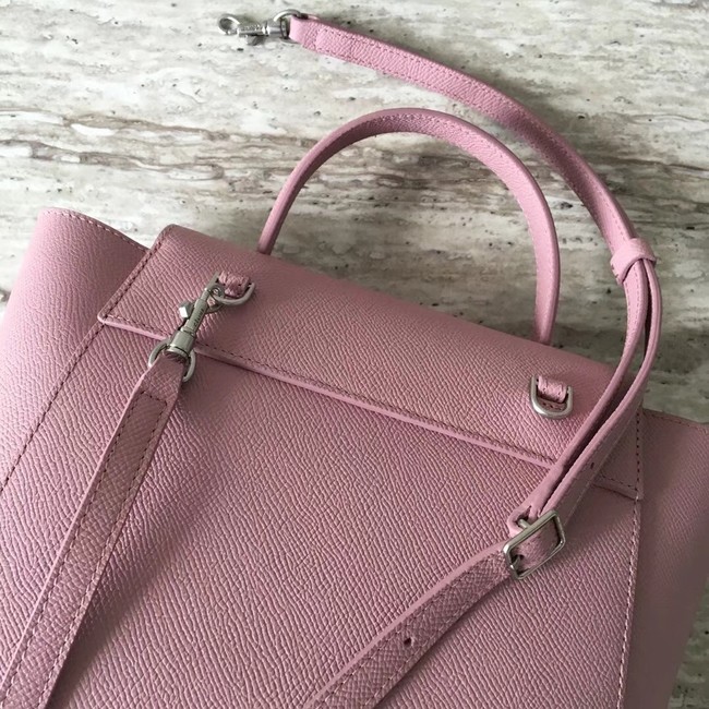 Celine NANO BELT BAG IN GRAINED CALFSKIN 99970 pink