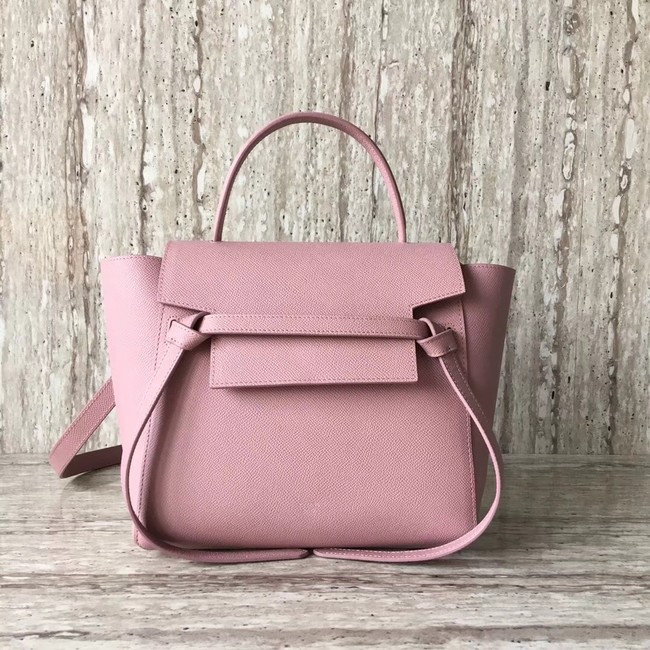 Celine mini Belt Bag Original Calf Leather A98310 pink