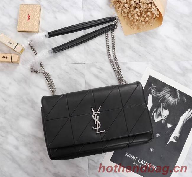 SAINT LAURENT Jamie monogram leather shoulder bag A2833 black