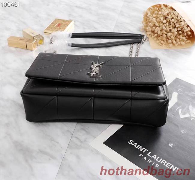 SAINT LAURENT Jamie monogram leather shoulder bag A2833 black