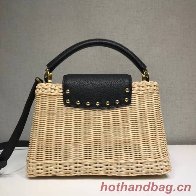 Louis vuitton original CAPUCINES PM M50011 black