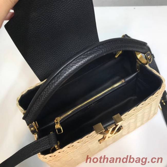 Louis vuitton original CAPUCINES PM M50011 black