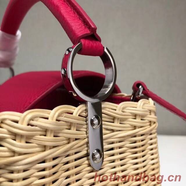 Louis vuitton original CAPUCINES PM M50011 rose