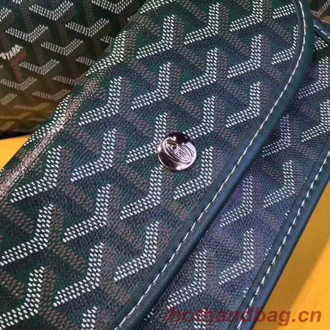 Goyard Y Doodling Calfskin Leather Tote Bag 36987 green