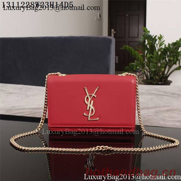 Yves Saint Laurent Monogramme Cross-body Shoulder Bag 1311228 Red