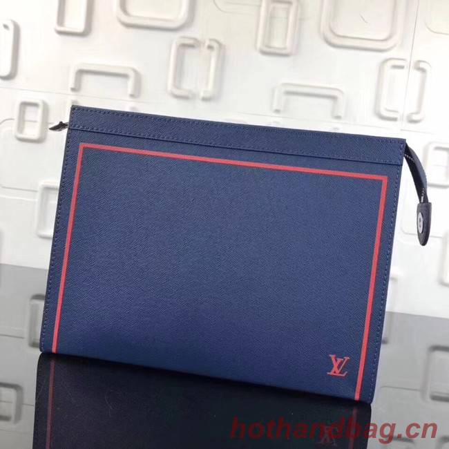 Louis vuitton original POCHETTE VOYAGE MM M30577 blue