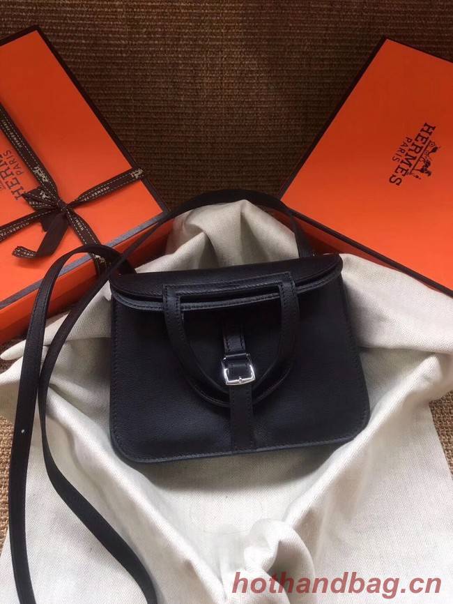 Hermes Original Halzan mini bag H069523 black