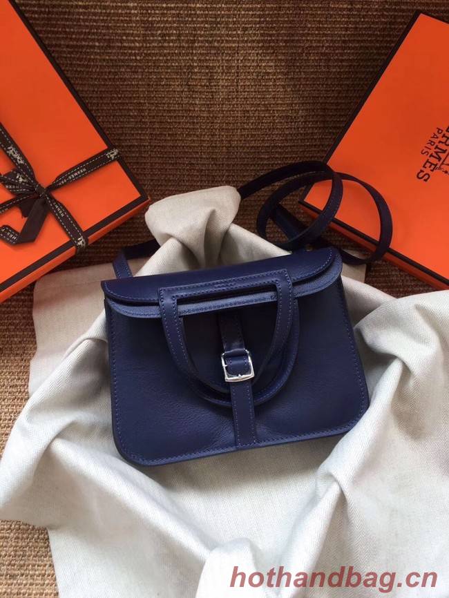 Hermes Original Halzan mini bag H069523 blue