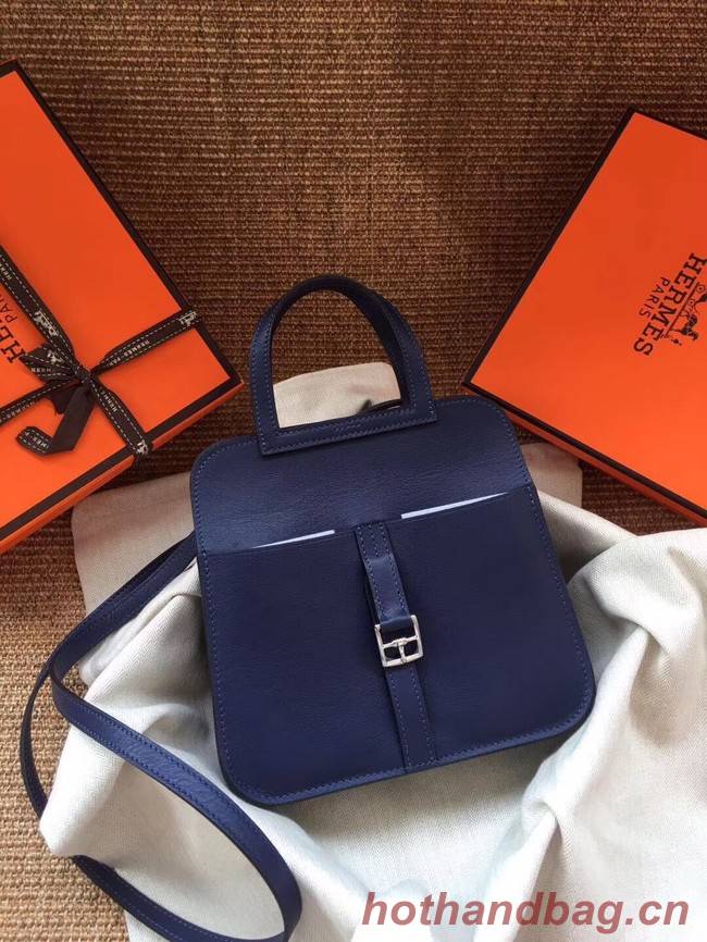 Hermes Original Halzan mini bag H069523 blue