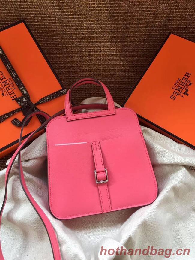 Hermes Original Halzan mini bag H069523 rose azalee