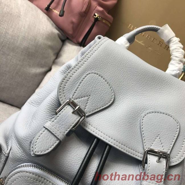 BURBERRY Leather backpack 48791 grey