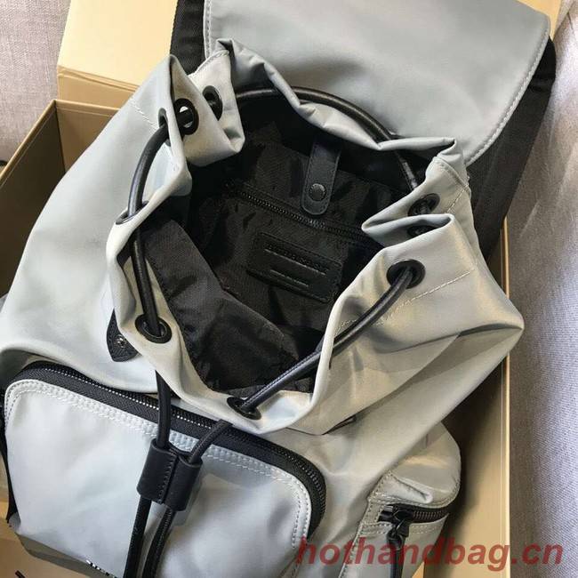 BURBERRY nylon backpack 48791 grey